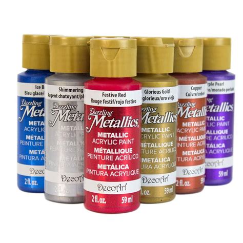 metallic paint fabric|metallic acrylic paint uk.